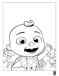 If your kid loves cocomelon, then we suggest downloading or printing the most interesting coloring pages with your favorite characters. Cocomelon Coloring Pages Playing With Friends In 2021 Cocomelon Coloring Pages Coloring Pages My Little Pony Drawing