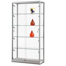 glass display cabinet with light 10 led