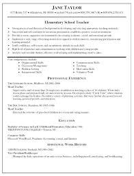 Sample Computer Teacher Cover Letter Resume For Teacher Elementary