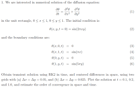 Numerical Solution
