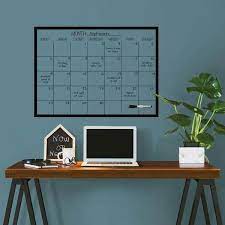 Clear Monthly Calendar Decal