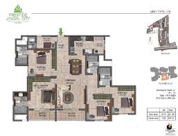 Floor Plan Prestige Jindal City 1 2