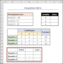 How To Solve Algebraic Equations With