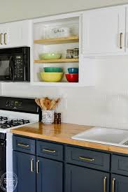 From lighting, cabinet hardware, accessories and more, it's easy to create a fresh and modern kitchen with oak cabinets! Remodel Kitchen On A Budget By Replacing The Doors And Painting Them With Alkyd Paint 11 Refresh Living