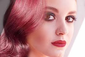 makeup for burgundy hair effective