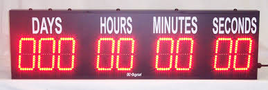 Project or Event Countdown Clocks
