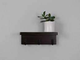 10 Small Space Slim Shelf With Hooks