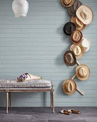 House Home Diy Wall Mounted Hat Rack