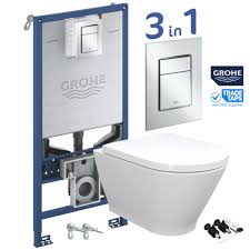 Grohe 3in1 Rapid Slx Concealed Wc Frame