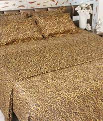 snuggle cotton satin animal print bed