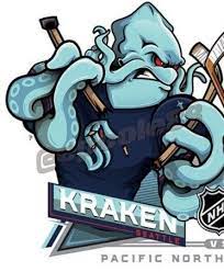 Hence the challenge for the seattle kraken. Pin By Cynthia Shea On Mascots Hockey Hockey Logos Ice Hockey National Hockey League