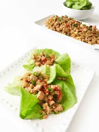 healthified turkey lettuce wraps the