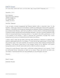 Cover Letter For Analyst Under Fontanacountryinn Com