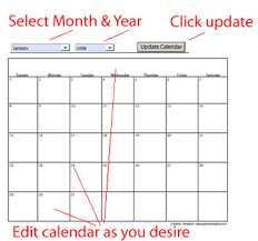 Free Calendar Templates 2020 Or Any Year
