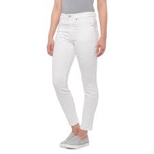 Frye Apparel Winter White Veronica Crop Skinny Jeans For Women