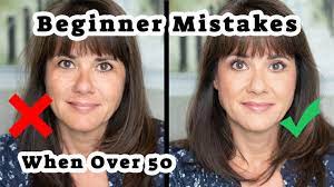 beginner makeup mistakes women over 50