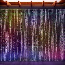 Led Concepts 300 Led Curtain String Icicle Fairy Lights With