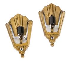 Slip Shade Wall Sconce Fixtures