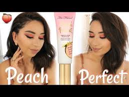 cream peach perfect foundation