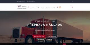 Dokončen web kamionové dopravy | Webové stránky a aplikace
