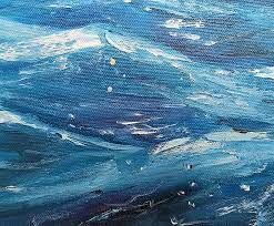 Seascape Painting Wave Canvas Oil