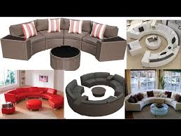 Curved Sofa Set Design