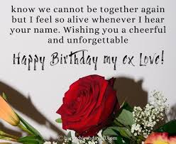 Good night messages for friends. Heart Touching Happy Birthday Wishes For Ex Boyfriend