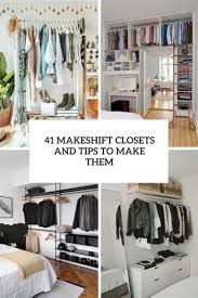 41 makeshift closets and tips to make