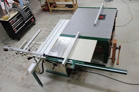 sliding table saw with awesome router