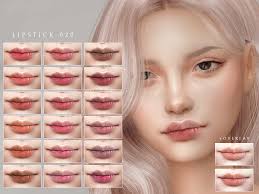 lipstick 020 lutessasims