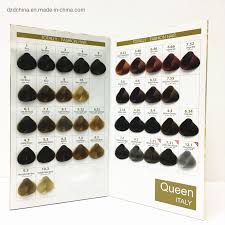 Hot Item Salon Professional Hair Dye Colours Chart For Hair Swatch Book