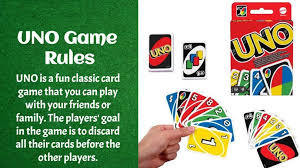uno game rules plus other uno rules