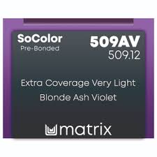 matrix socolor beauty pre bonded 509av 90ml