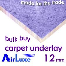 12mm airluxe bulk carpet underlay