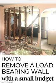 How To Remove A Load Bearing Wall Diy