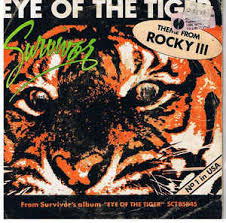 chorus: it's the eye of the tiger it's the thrill of the fight rising up to the challenge of our rival and the last known survivor stalks his prey in the night and he's watching us all. Survivor Eye Of The Tiger 1982 Vinyl Discogs