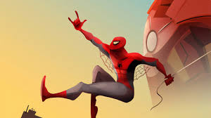 spiderman homecoming arts wallpaper hd