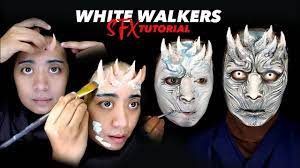 sfx makeup tutorial white walkers