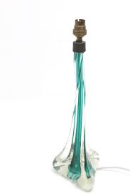 Twisted Murano Glass Table Lamp