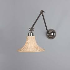 Bell Shaped Rattan Shade With