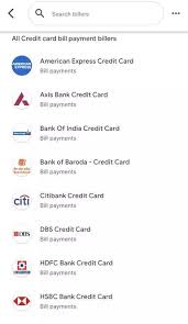 pay credit card bill via google pay