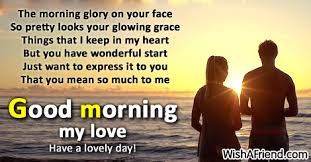 the morning glory on your face good