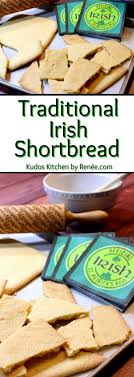 The dough is easy to work with, so it's fun to make these spritz cookies into a variety of festive shapes. Traditional Irish Shortbread Recipe Kudos Kitchen Style