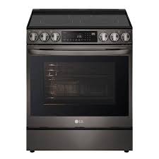 Electric Range With Self Cleaning