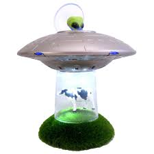ufo cow abduction light up and sound