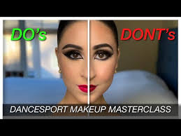 dancesport makeup mastercl you