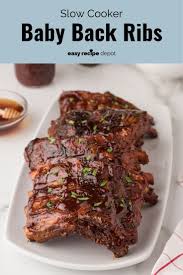 slow cooker baby back ribs easy