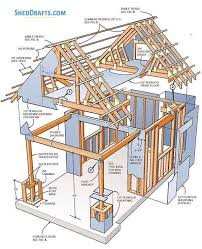 10 10 Two Y Shed With Loft Plans