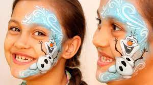 frozen olaf the snowman makeup