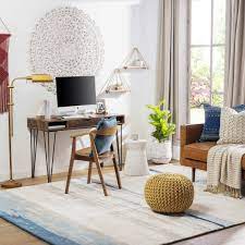 how to choose a rug size for office